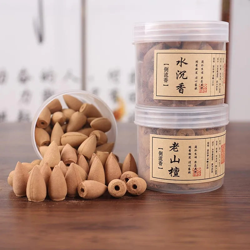 50pcs Set Backflow Incense Cones (Natural Ingredients)