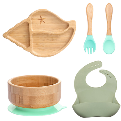 Bamboo Kids Tableware Set