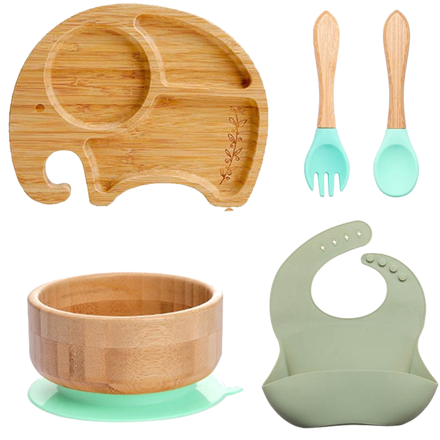 Bamboo Kids Tableware Set