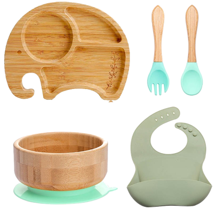 Bamboo Kids Tableware Set