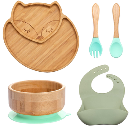 Bamboo Kids Tableware Set