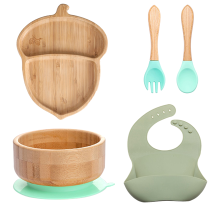 Bamboo Kids Tableware Set