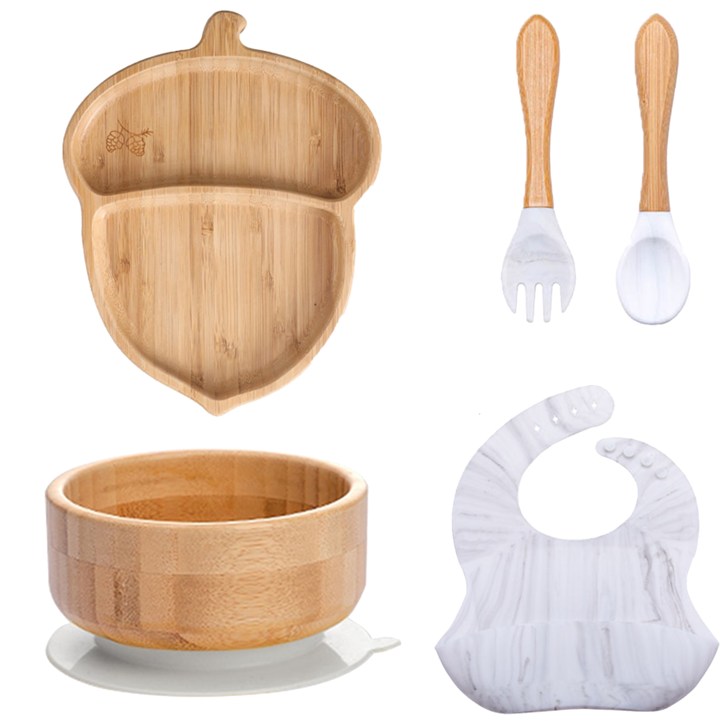 Bamboo Kids Tableware Set