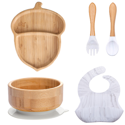 Bamboo Kids Tableware Set