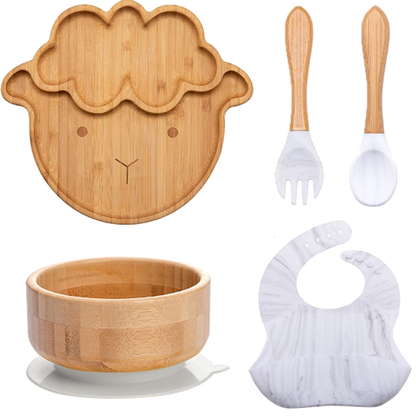 Bamboo Kids Tableware Set