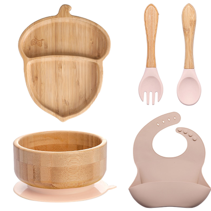 Bamboo Kids Tableware Set