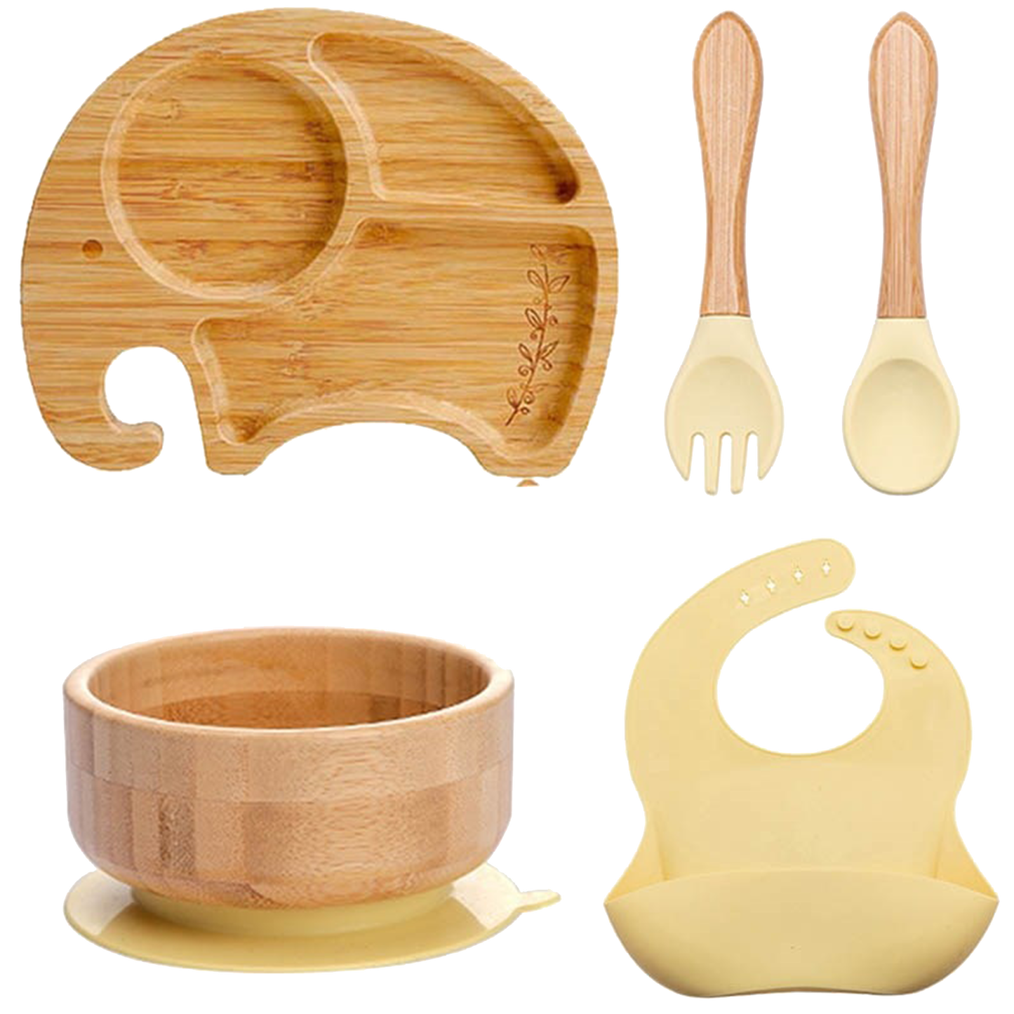 Bamboo Kids Tableware Set