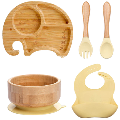 Bamboo Kids Tableware Set