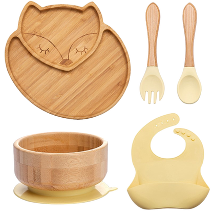 Bamboo Kids Tableware Set