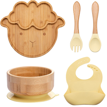 Bamboo Kids Tableware Set