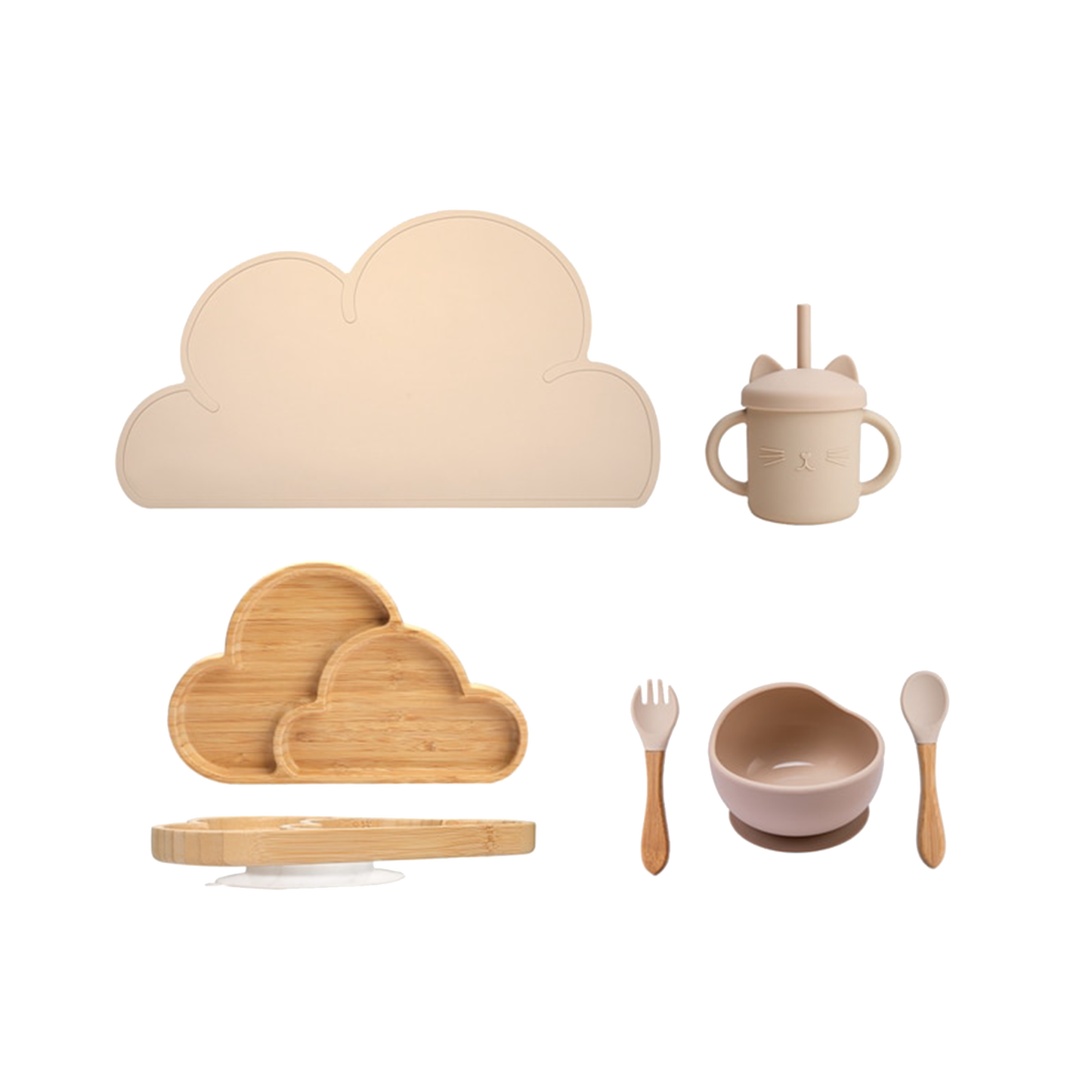 Bamboo Kids Tableware Set