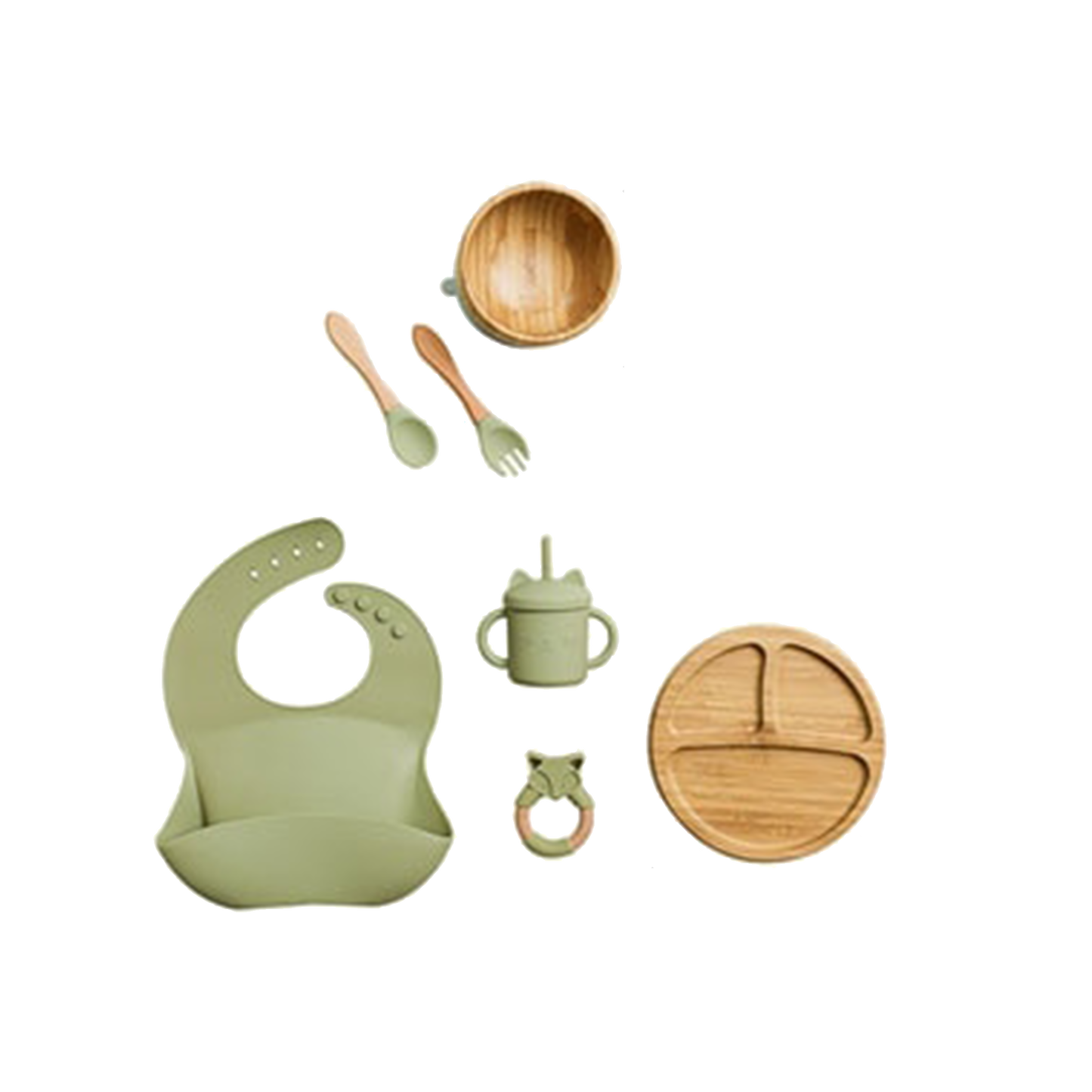 Bamboo Kids Tableware Set