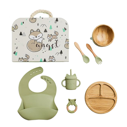 Bamboo Kids Tableware Set