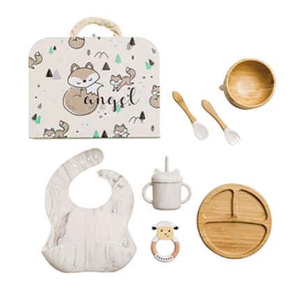 Bamboo Kids Tableware Set