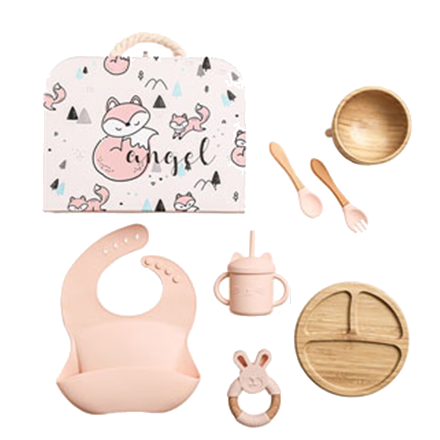 Bamboo Kids Tableware Set