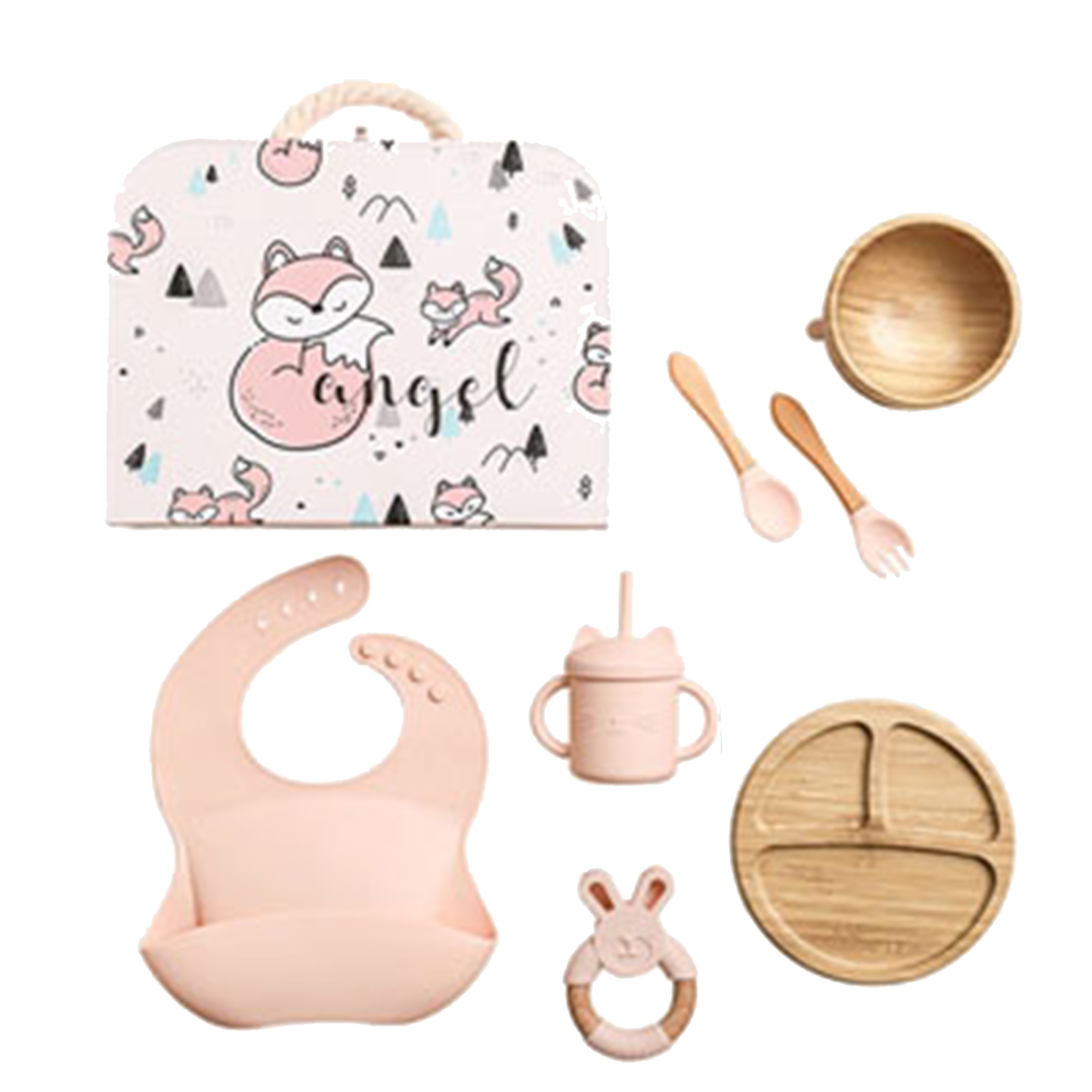 Bamboo Kids Tableware Set