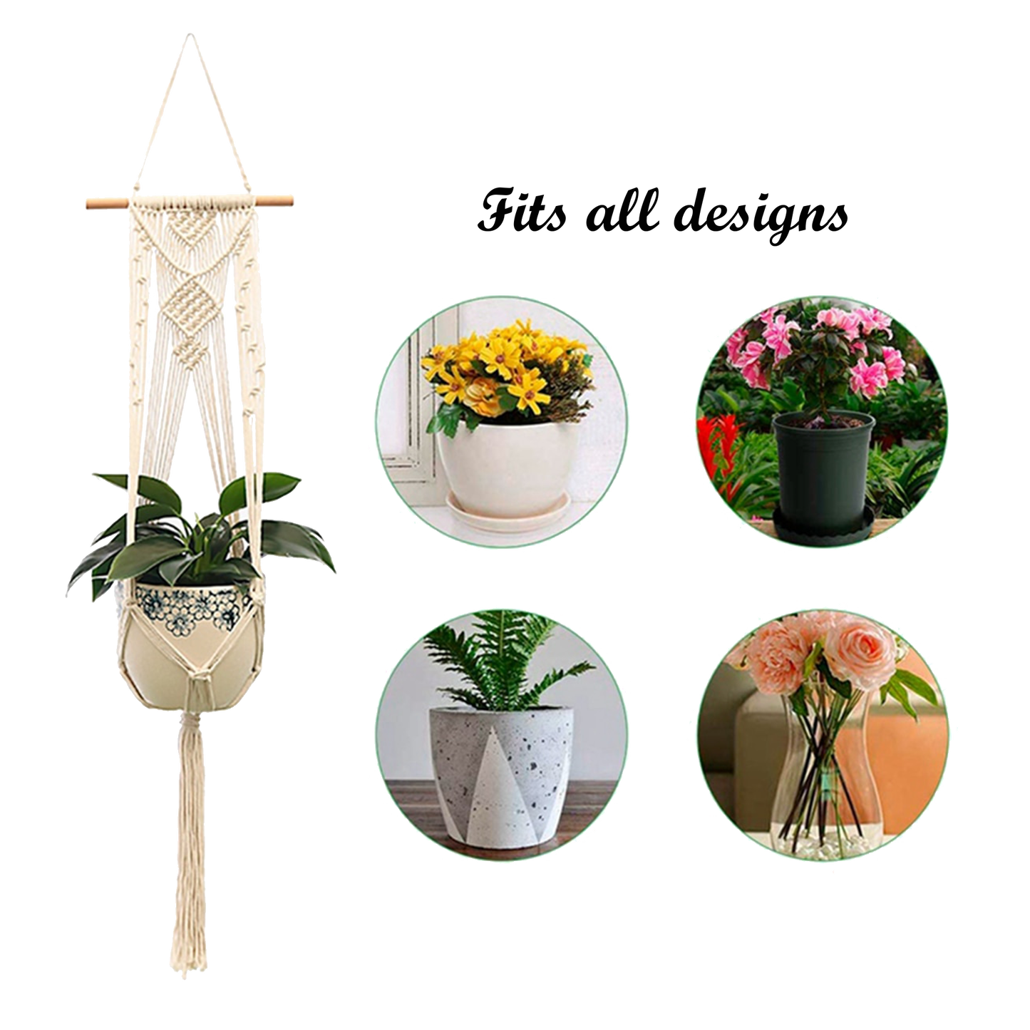 Handmade Macrame Pot Hanger