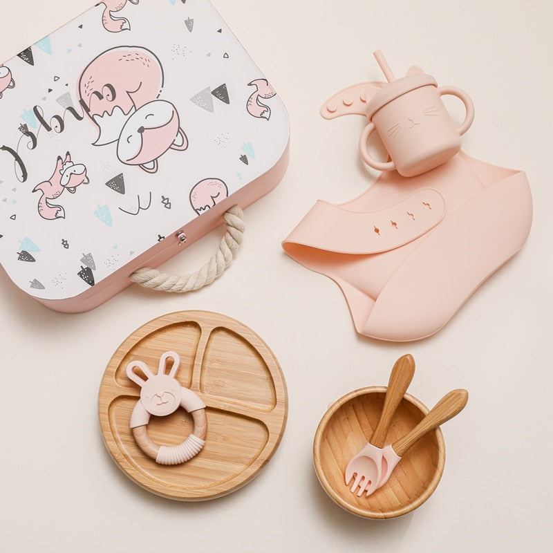 Bamboo Kids Tableware Set