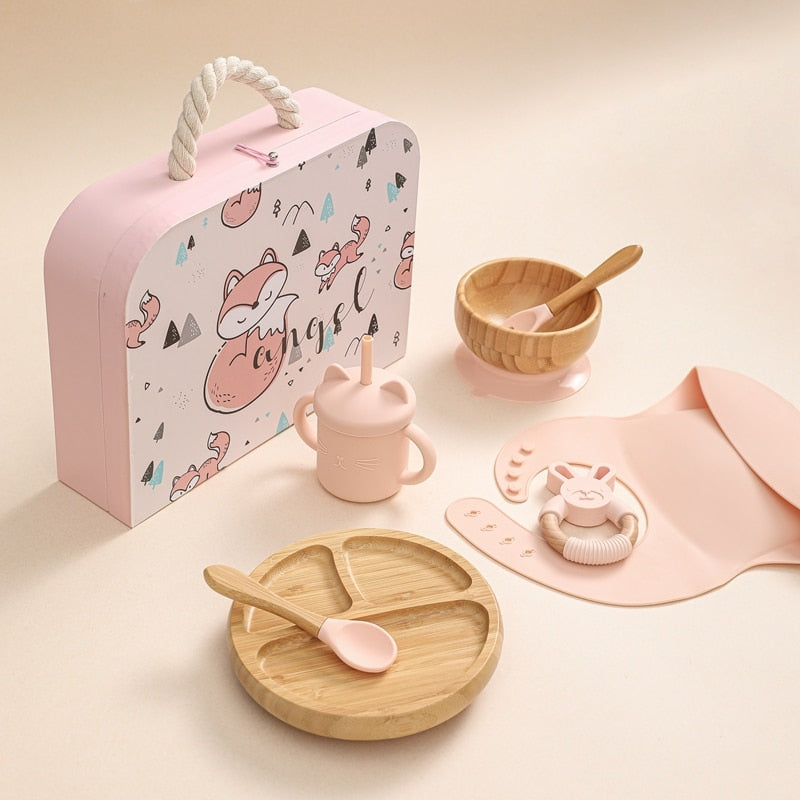 Bamboo Kids Tableware Set