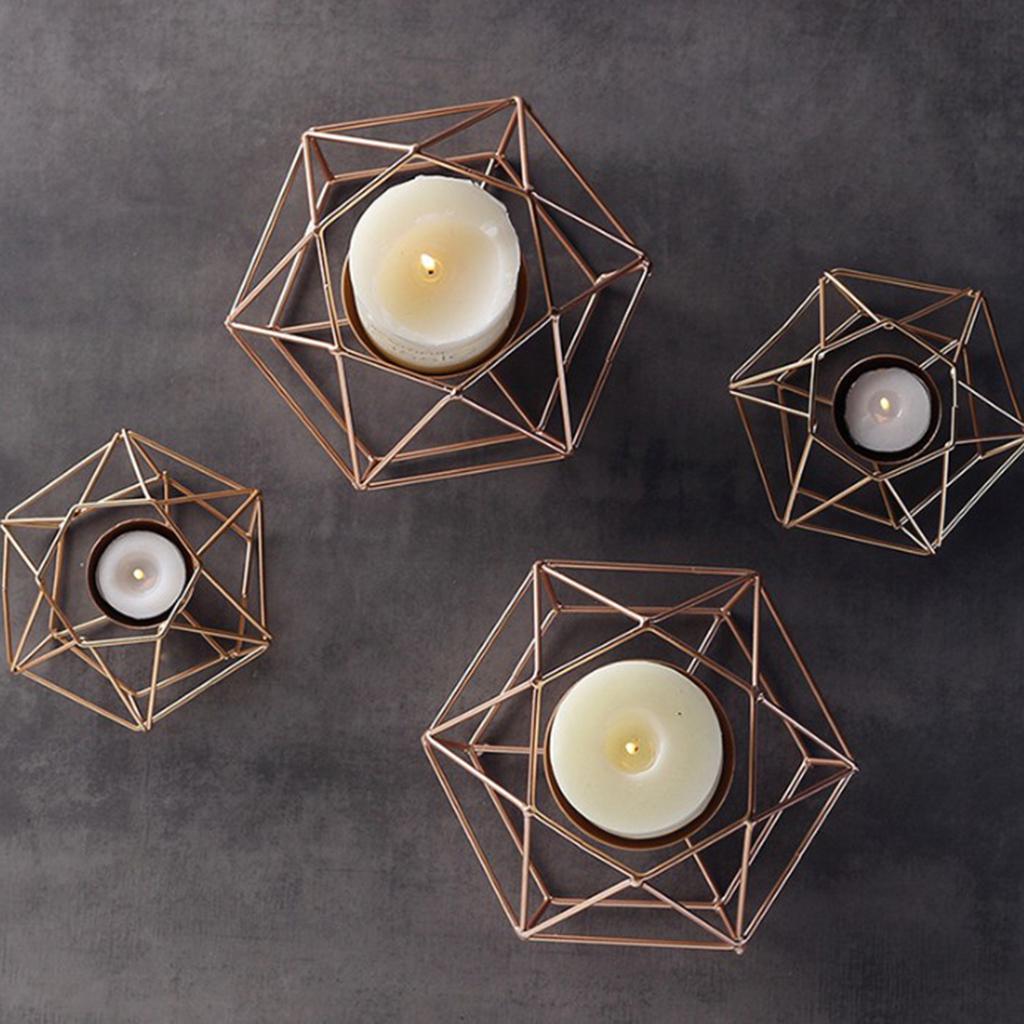 Geometric Tealight Candle Holder