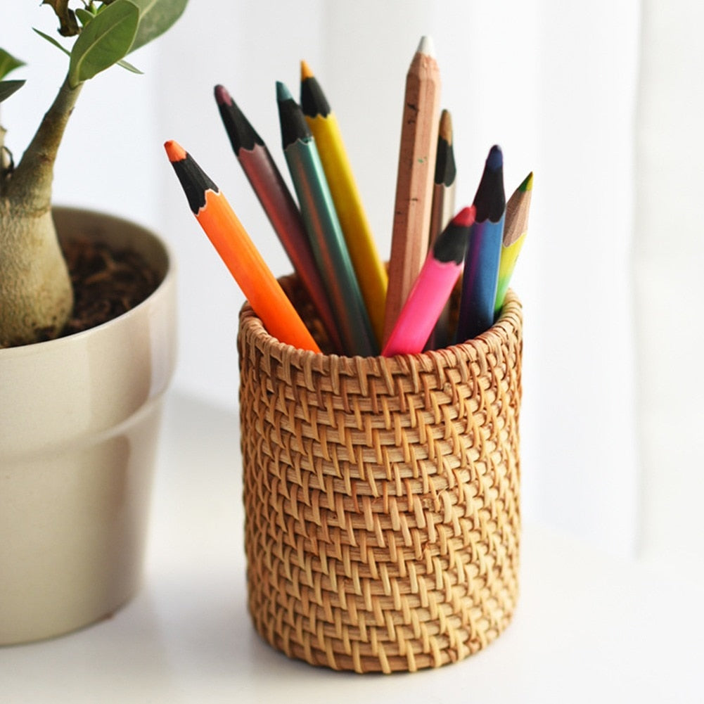 Handmade Rattan Storage Box