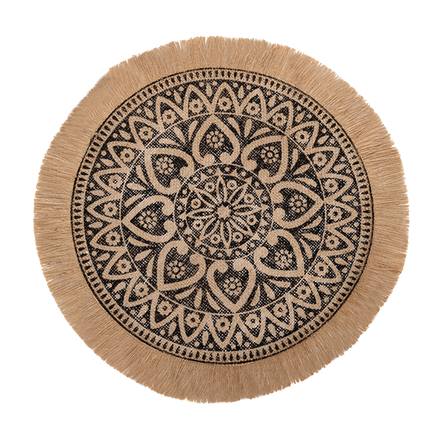 Bohemian Macrame Cotton Braid Coaster