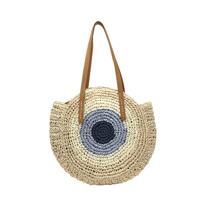 Summer Straw Shoulder Bag