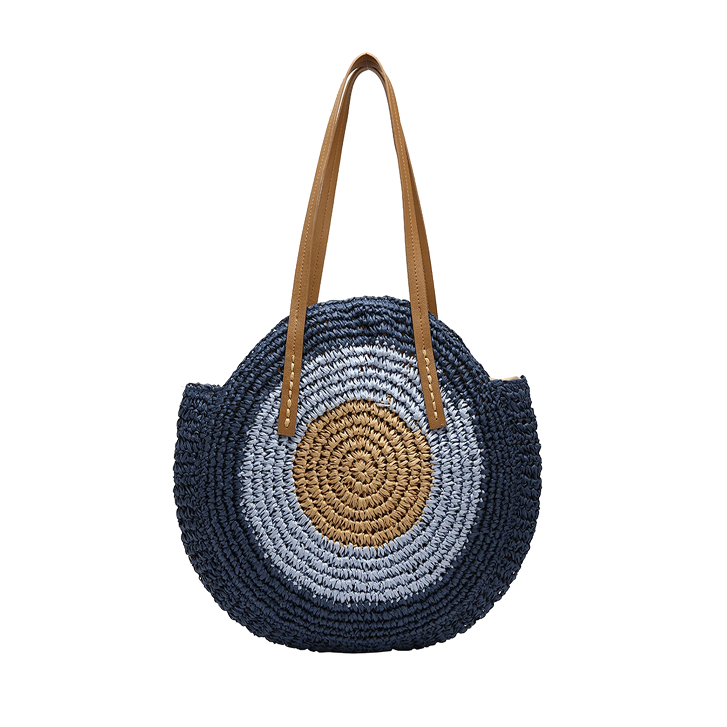 Summer Straw Shoulder Bag