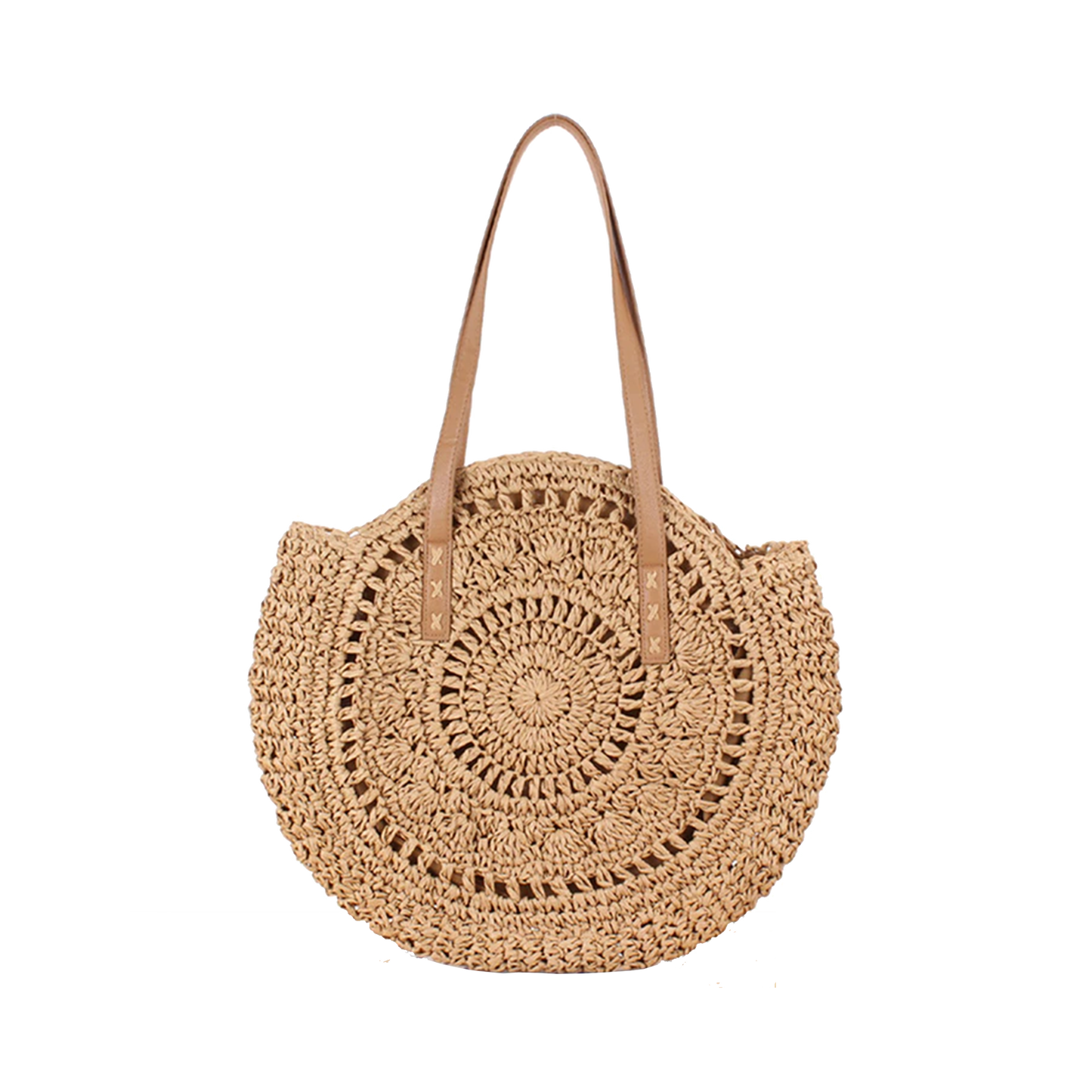 Summer Straw Shoulder Bag