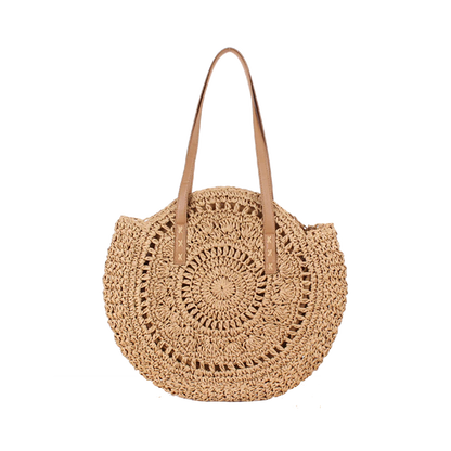 Summer Straw Shoulder Bag