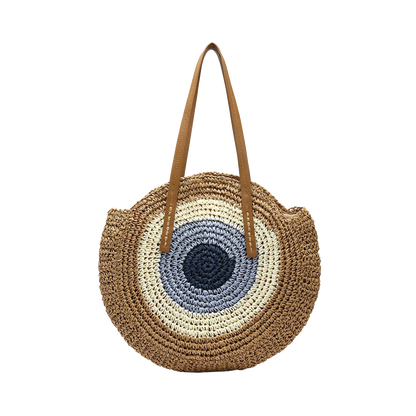 Summer Straw Shoulder Bag