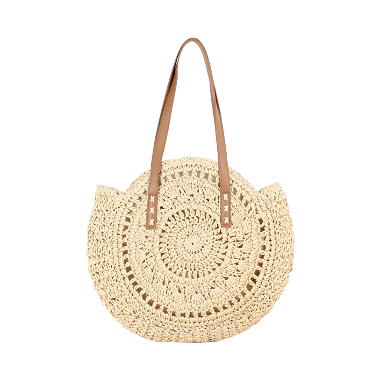 Summer Straw Shoulder Bag