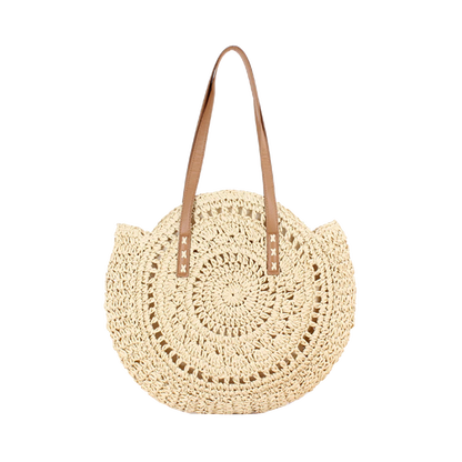 Summer Straw Shoulder Bag