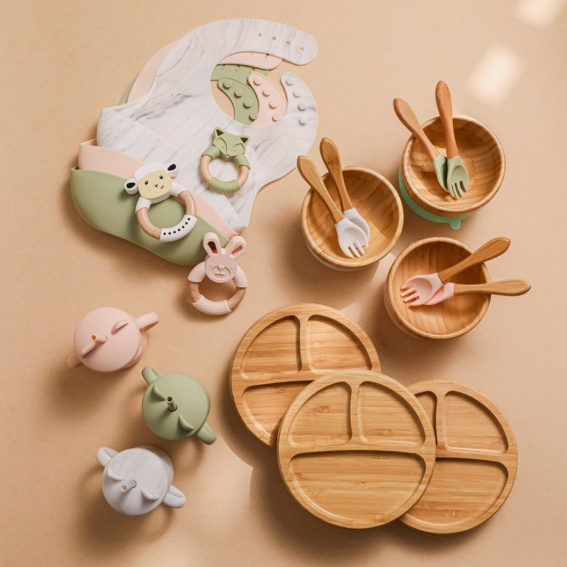 Bamboo Kids Tableware Set