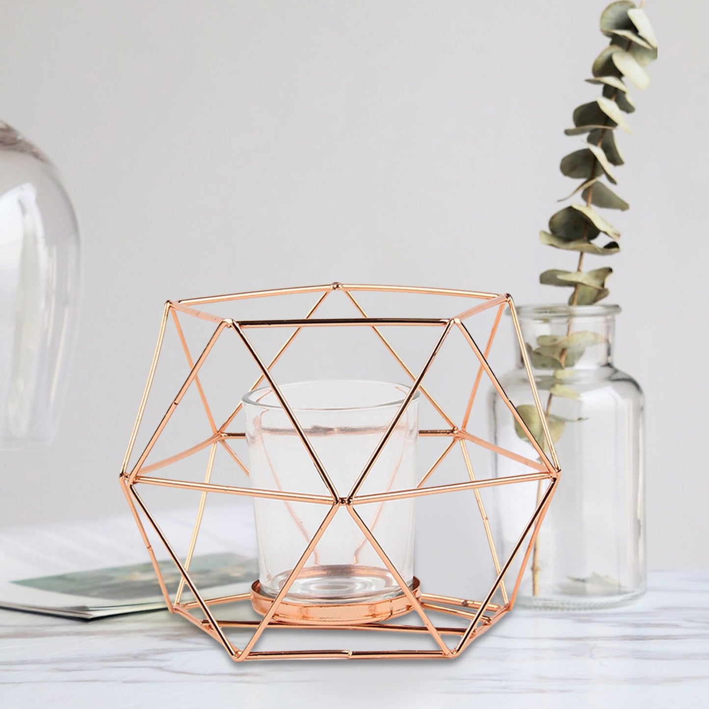 Geometric Tealight Candle Holder