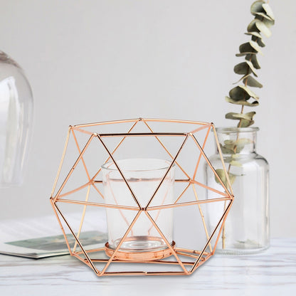 Geometric Tealight Candle Holder